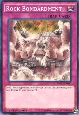 Rock Bombardment (40) (SDMY) - YuGiOh Single