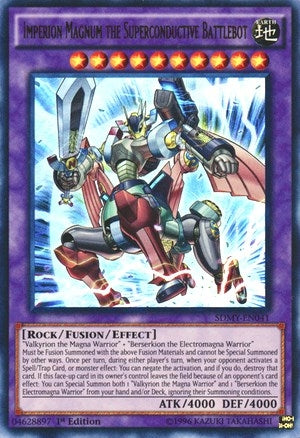 Imperion Magnum the Superconductive Battlebot (41) (SDMY) - YuGiOh Single