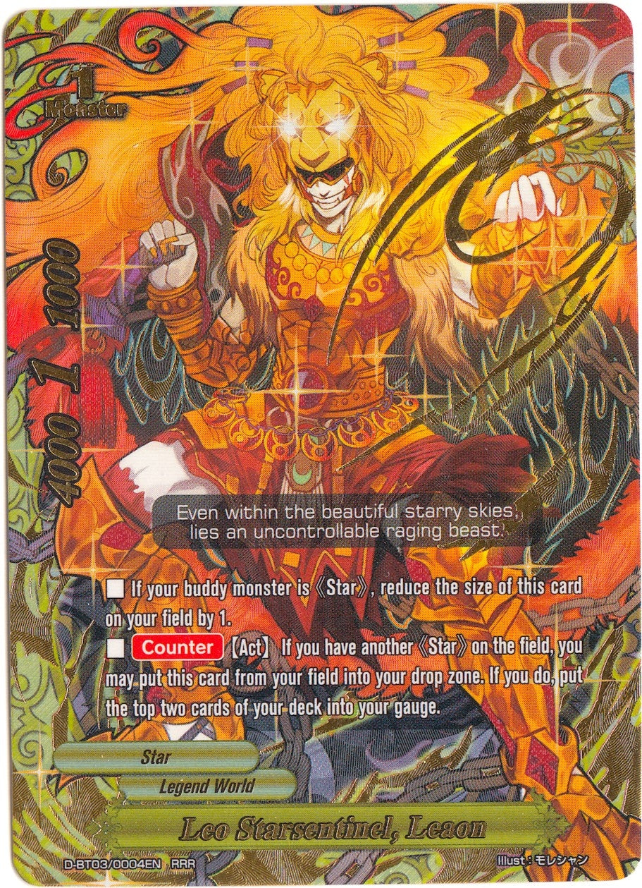 Leo Starsentinel Leaon (30004) [D-BT03] - Future Card BuddyFight Single