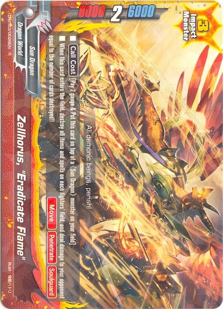 Zellhorus ’Eradicate Flame’ (30026) [D-BT03] - Future Card BuddyFight Single