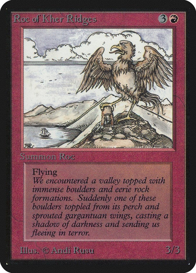 Roc of Kher Ridges [LEA] - MTG Single