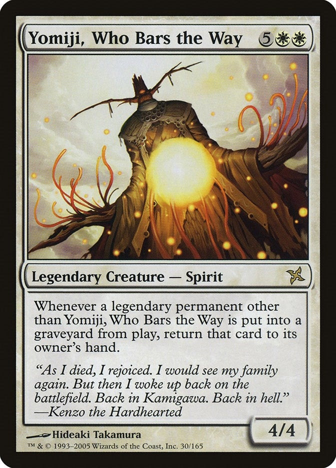 Yomiji Who Bars the Way (30) [BOK] - MTG Single
