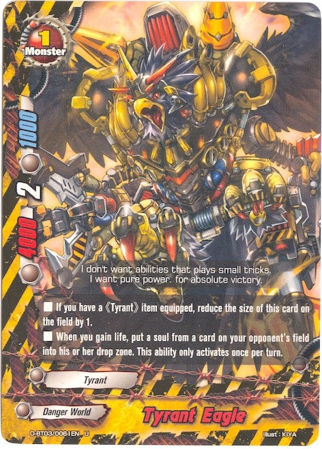 Tyrant Eagle (30061) [D-BT03] - Future Card BuddyFight Single