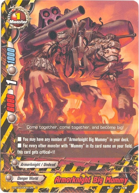 Armorknight Big Mummy (30091) [D-BT03] - Future Card BuddyFight Single
