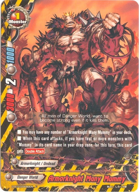 Armorknight Many Mummy (30092) [D-BT03] - Future Card BuddyFight Single