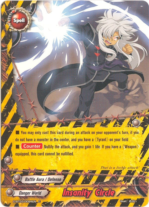 Insanity Circle (30094) [D-BT03] - Future Card BuddyFight Single
