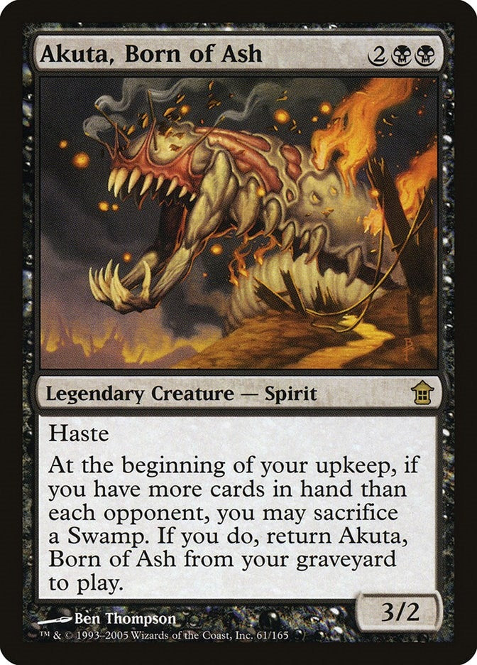 Akuta Born of Ash (61) [SOK] - MTG Single