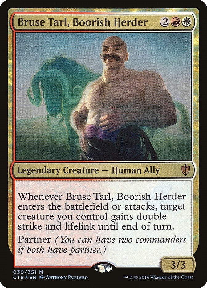 Bruse Tarl Boorish Herder (30) [C16] - MTG Single