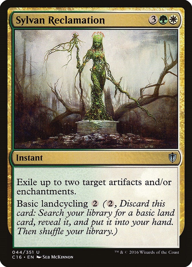 Sylvan Reclamation (44) [C16] - MTG Single