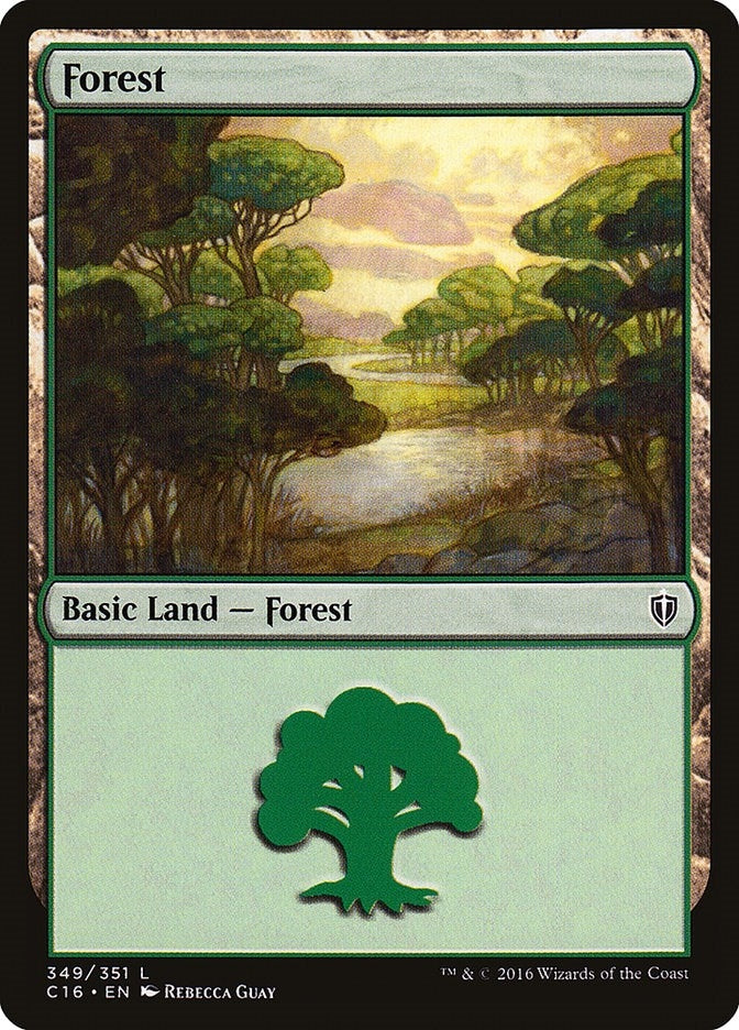 Forest (349) (349) [C16] - MTG Single
