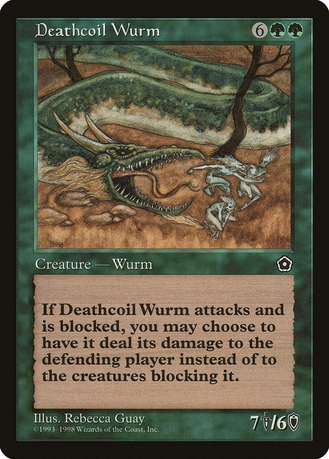 Deathcoil Wurm [P02] - MTG Single