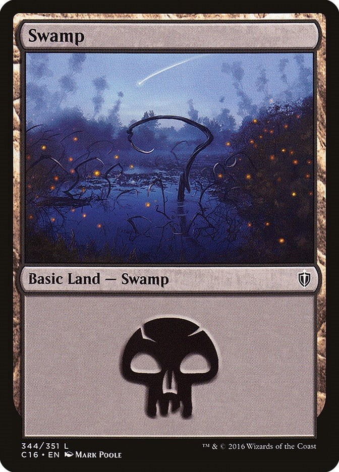 Swamp (344) (344) [C16] - MTG Single