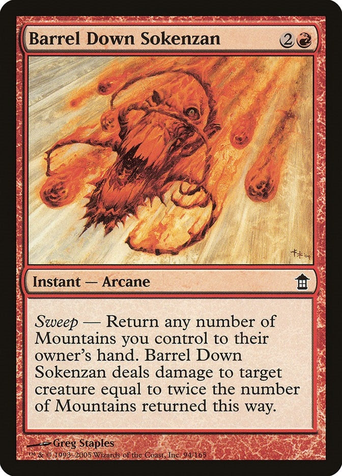 Barrel Down Sokenzan (94) [SOK] - MTG Single