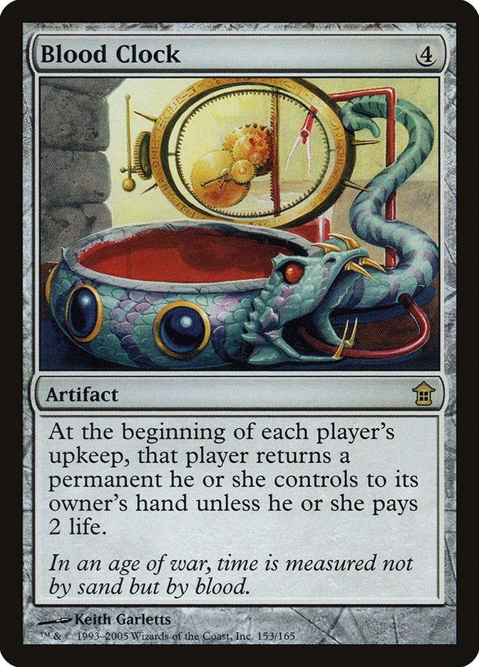Blood Clock (153) [SOK] - MTG Single