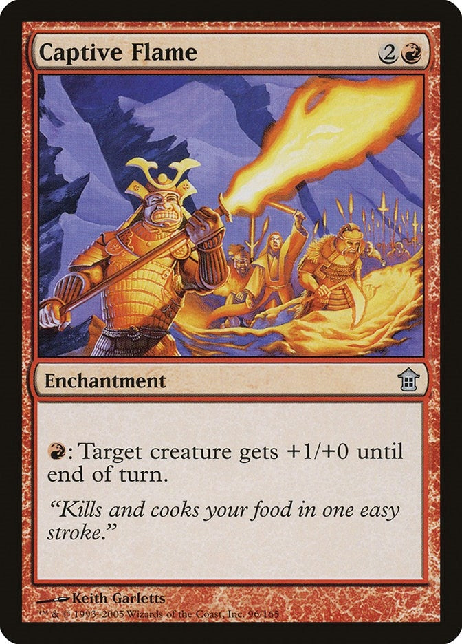 Captive Flame (96) [SOK] - MTG Single