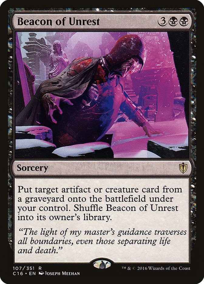 Beacon of Unrest (107) [C16] - MTG Single