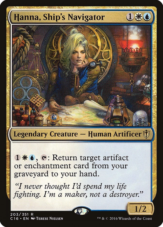 Hanna Ship’s Navigator (203) [C16] - MTG Single
