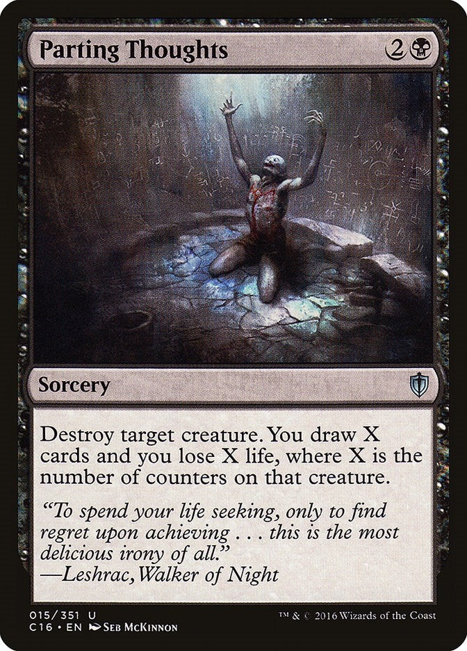 Parting Thoughts (15) [C16] - MTG Single