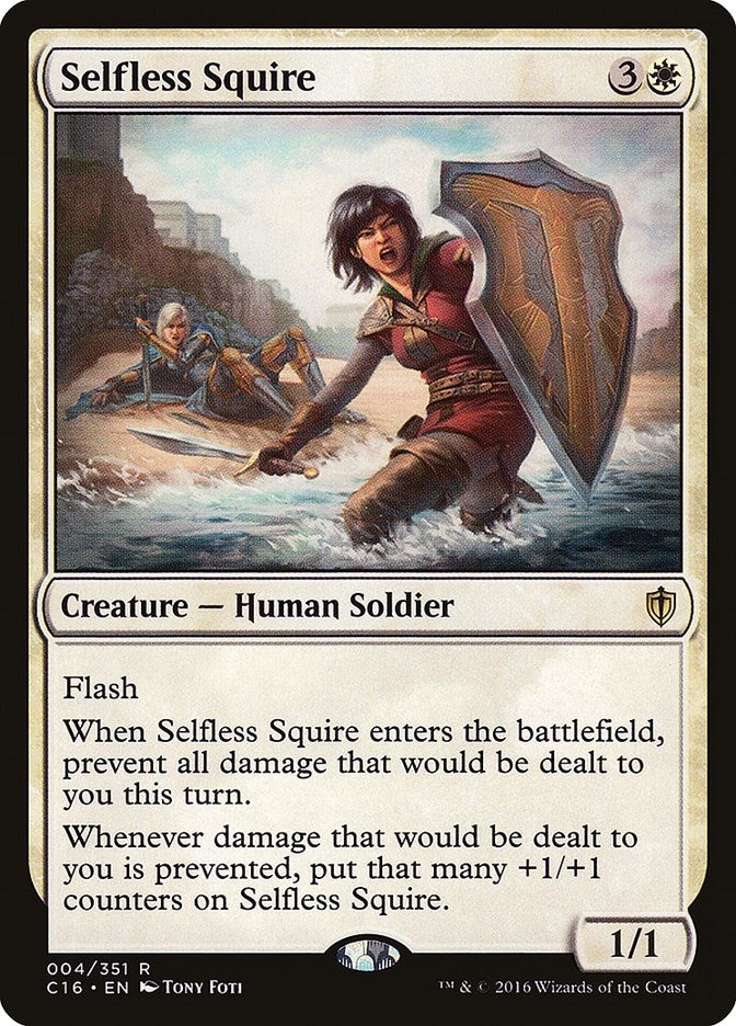 Selfless Squire (4) [C16] - MTG Single