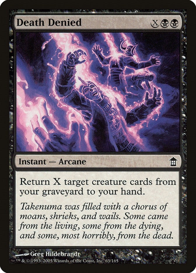 Death Denied (63) [SOK] - MTG Single