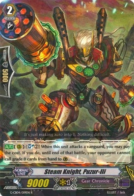 Steam Knight Puzur-Ili (4019) [G-CB04] - Cardfight Vanguard Single