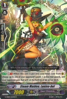 Steam Maiden Lasina-bel (4022) [G-CB04] - Cardfight Vanguard Single