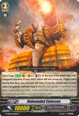 Unbounded Colossus (4028) [G-CB04] - Cardfight Vanguard Single