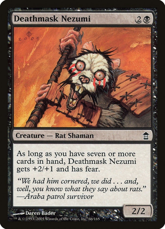 Deathmask Nezumi (66) [SOK] - MTG Single