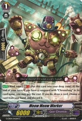Meow Meow Worker (4042) [G-CB04] - Cardfight Vanguard Single