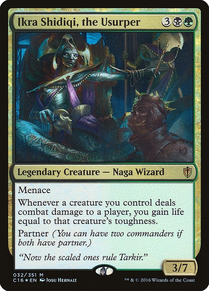 Ikra Shidiqi the Usurper (32) [C16] - MTG Single