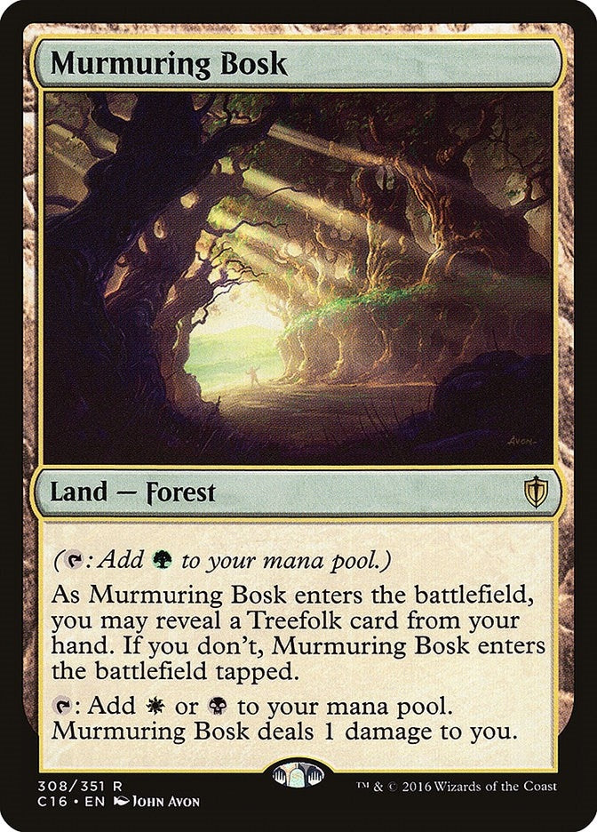 Murmuring Bosk (308) [C16] - MTG Single