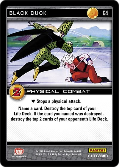 Black Duck (4) [AWA] - Dragon Ball Z TCG Single
