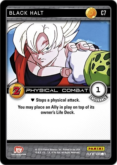 Black Halt (7) [AWA] - Dragon Ball Z TCG Single