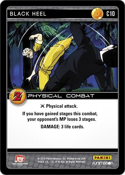 Black Heel (10) [AWA] - Dragon Ball Z TCG Single