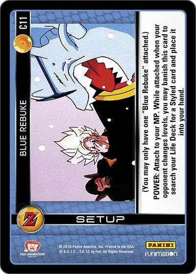 Blue Rebuke (11) [AWA] - Dragon Ball Z TCG Single