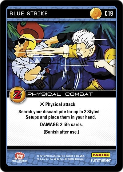 Blue Strike (19) [AWA] - Dragon Ball Z TCG Single