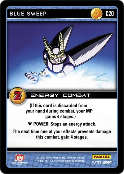 Blue Sweep (20) [AWA] - Dragon Ball Z TCG Single