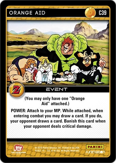 Orange Aid (39) [AWA] - Dragon Ball Z TCG Single