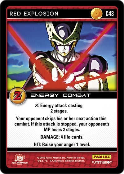 Red Explosion (43) [AWA] - Dragon Ball Z TCG Single