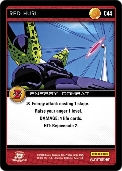 Red Hurl (44) [AWA] - Dragon Ball Z TCG Single