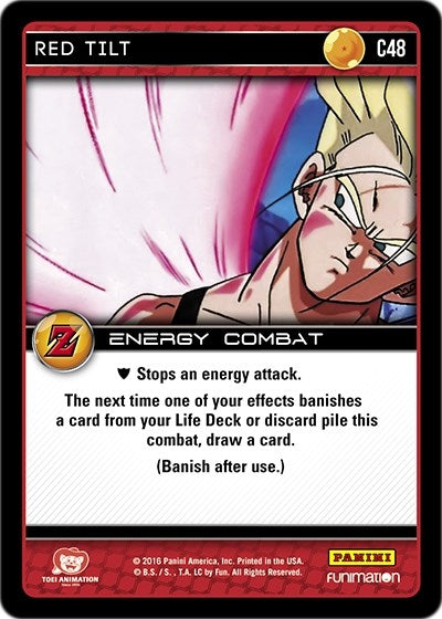 Red Tilt (48) [AWA] - Dragon Ball Z TCG Single