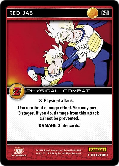 Red Jab (50) [AWA] - Dragon Ball Z TCG Single