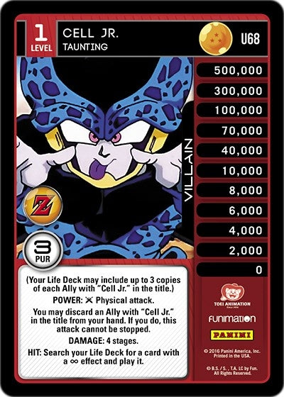 Cell Jr. - Taunting (68) [AWA] - Dragon Ball Z TCG Single