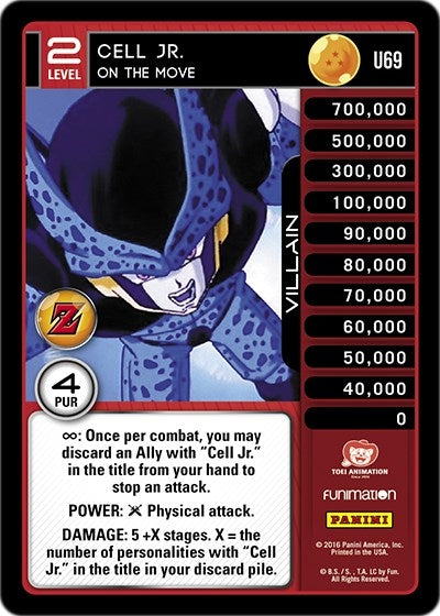 Cell Jr. - On the Move (69) [AWA] - Dragon Ball Z TCG Single