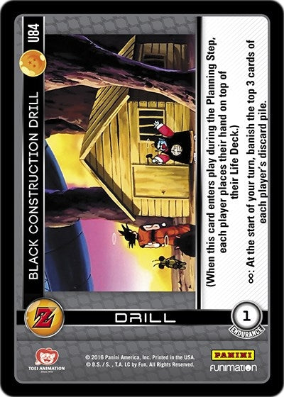 Black Construction Drill (84) [AWA] - Dragon Ball Z TCG Single