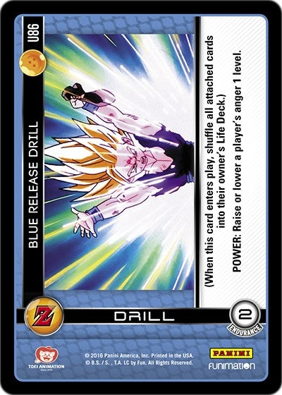 Blue Release Drill (86) [AWA] - Dragon Ball Z TCG Single