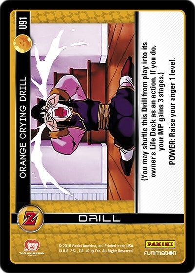 Orange Crying Drill (91) [AWA] - Dragon Ball Z TCG Single