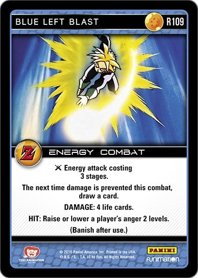 Blue Left Blast (109) [AWA] - Dragon Ball Z TCG Single