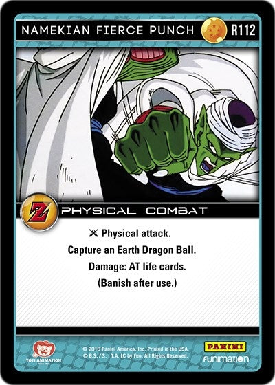 Namekian Fierce Punch (112) [AWA] - Dragon Ball Z TCG Single