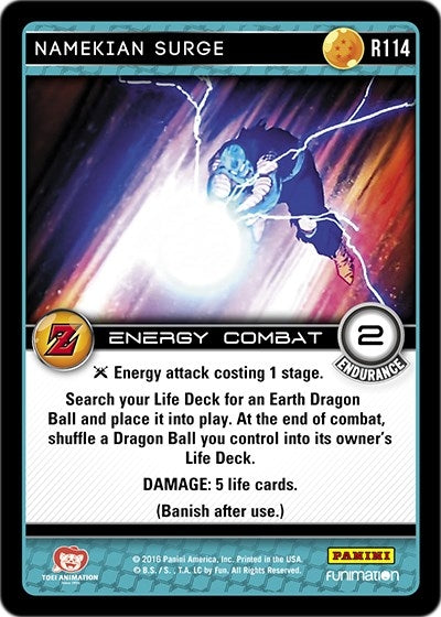 Namekian Surge (114) [AWA] - Dragon Ball Z TCG Single